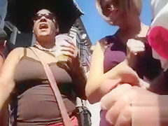 Masturbation at a homosexual pride parade