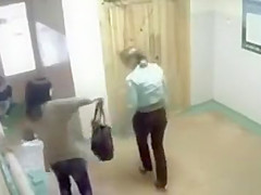 Russian dilettante angels pee in public and soak the floor