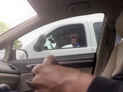 Aged woman wanted to watch how I ejaculate!