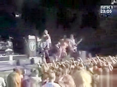 Wild sex on the stage