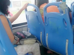 Touching the nice-looking lady with my strong boner