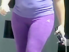 Sporty babes in yoga panties have the most good butts