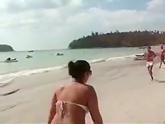 Eager homemade Bikini adult movie scene
