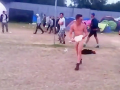 Tripping and dancing nude at a festival