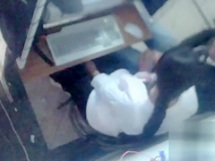 Lascivious boss seduces his female secretary