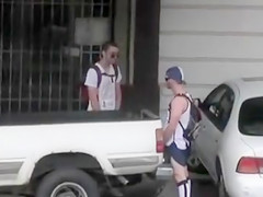 Public pissing compilation of festival goers