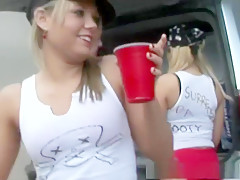 Fabulous pornstar in excited striptease, group sex adult clip