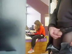 Rubbing the shlong in the library