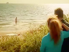 Beach Voyeur Hottie Filmed Topless