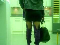 Hot stocking tops flashed in the store