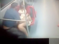 Sex on a mostly empty subway educate