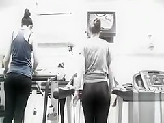 Gracious legal age teenager working out her hypnotic booty