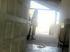 Hidden Voyeur Hawt Gal Plays with Marital-Device on Car in Public