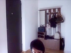 Flashing the Pizza Chap Completely In Nature's Garb