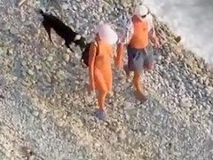 Pair Fucking at the Beach