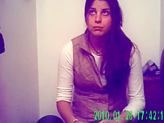 Wonderful looking coeds go pee in a public baths