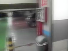 Girlfriend Blow Job and Facial in Public Parking