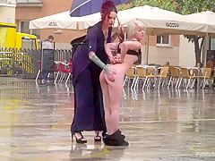 Crazy Slut Spanked And Flogged In The Rain - Part 1 - PublicDisgrace