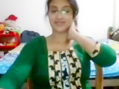 Glamorous indian college gal