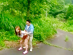 Insane Japanese doxy Miwako Yamamoto, Yumi Kazama in Exotic Facial, Fingering JAV movie scene