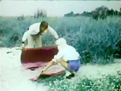 Lustful Outdoor, Vintage xxx movie scene