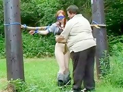 Hottest SADOMASOCHISM, Outdoor sex movie scene