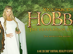 Anya Olsen & Courtney Taylor in The Hobbit: The Desolation of Schlong - VRBangers