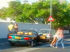 Exotic double penetration, Dark Brown porn clip