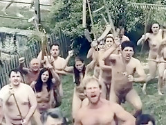 Lascivious dilettante Nudists, Outdoor xxx scene