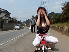 Lewd Japanese hotty Riko Tachibana in Fantastic Public, Solo Female JAV movie