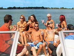 All In & Kathy Rose & Alyson Queen in Speedboat Fuckfest - PART 1 - PegasProductions