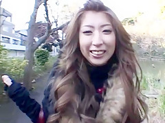 Insane Japanese honey Haru Sakuraba in Exotic Solo Gal JAV movie
