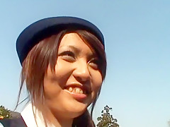 Astonishing Japanese doxy Asuka Hirayama in Incredible Outdoor JAV episode