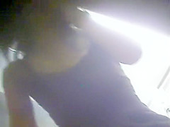 Sneaky boy receives to film this hawt youthful woman getting undre