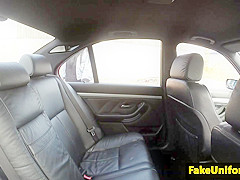 Dilettante Uk honey widens bum for uniformed penis