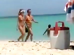 Undressed beach - lot's of cookies on show