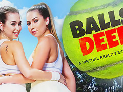 Balls Unfathomable VR Porn starring Riley Reid and Melissa Moore - NaughtyAmericaVR