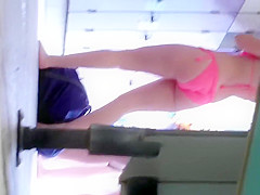 Taut-bodied youthful blond acquires filmed during the time that wearing her pin