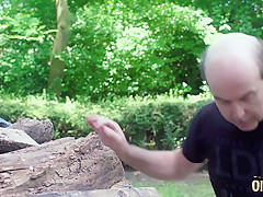 Old hard wood for curious juvenile beauty