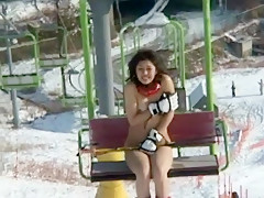 Fabulous Japanese bitch in Outstanding Public, Outdoor JAV scene