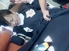 Insane Japanese playgirl in Lustful Public, Fetish JAV episode
