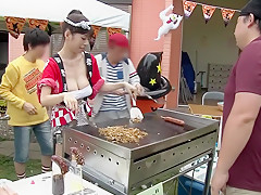 Avid Japanese gal in Incredible Outdoor, Public JAV clip