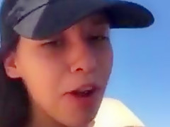 Dilettante Hotty on Beach