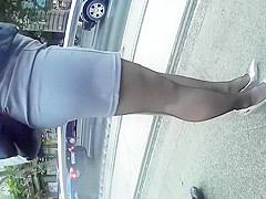 Take a look at those saucy hotties flaunting their lengthy legs