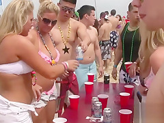 Hot Chicks Show Off Their Round Boobies