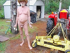 Fresh Idler Pulley on Tractor pt 1 of two