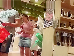 Black Haired Woman All Clothed In White