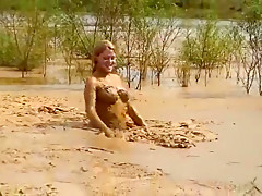 Wallowing lesbian babes