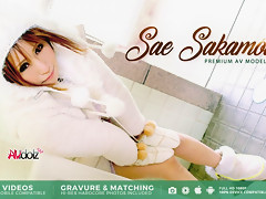 Kinky Sae Sakamoto Sucks Schlong At The Biffy - AviDolz