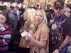 Vintage Mardi Gras Home Episode With Some Flashing - SouthBeachCoeds